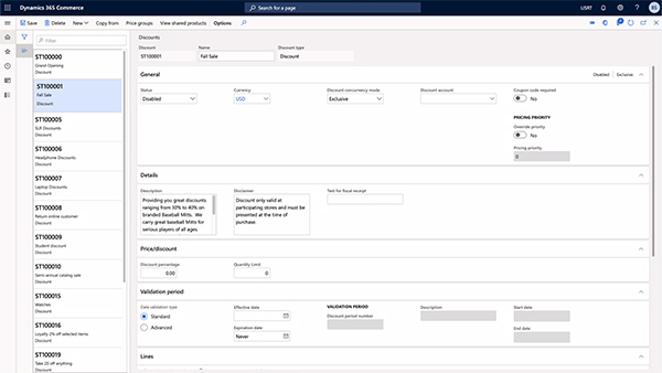 Gestión centralizada